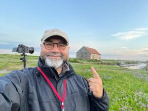 Graydon at Thornham Norfolk and the Coal shed